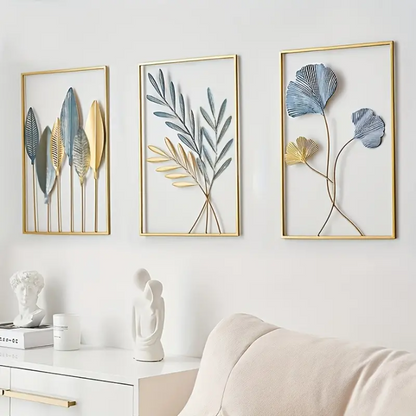 Stylized Flowers Wall Decoration - fleuroppe